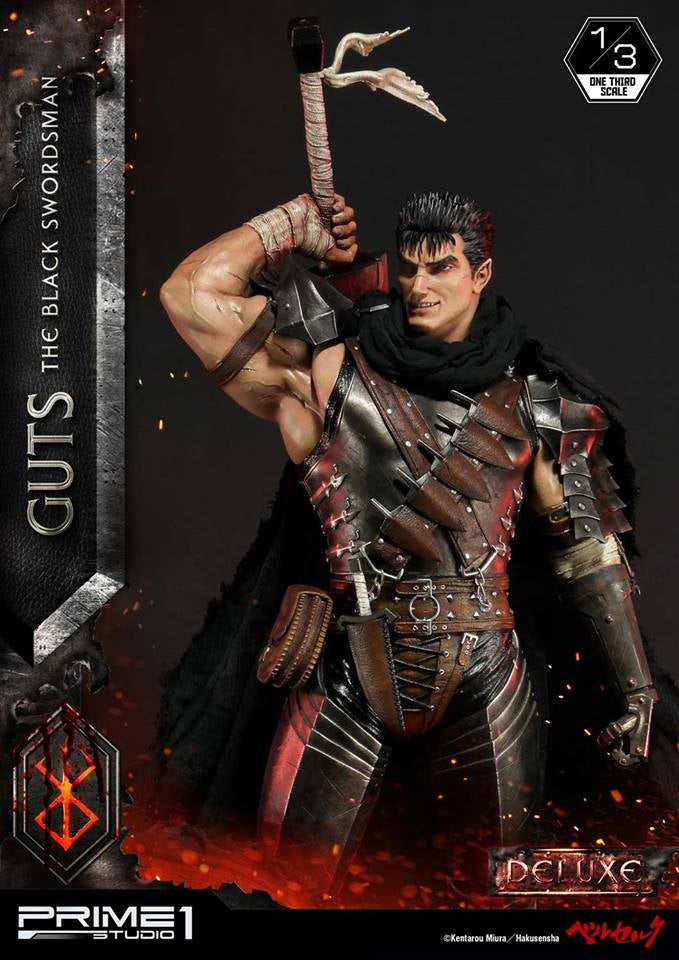 [Pre-Order] PRIME1 STUDIO - MMBR-01: GUTS, THE BLACK SWORDSMAN (BERSERK)