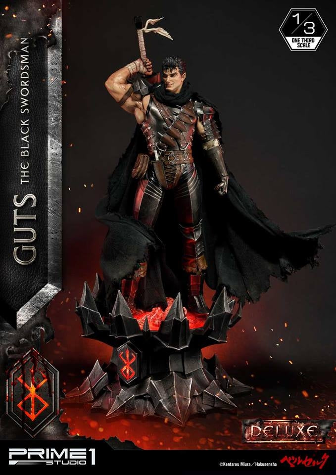 [Pre-Order] PRIME1 STUDIO - MMBR-01: GUTS, THE BLACK SWORDSMAN (BERSERK)