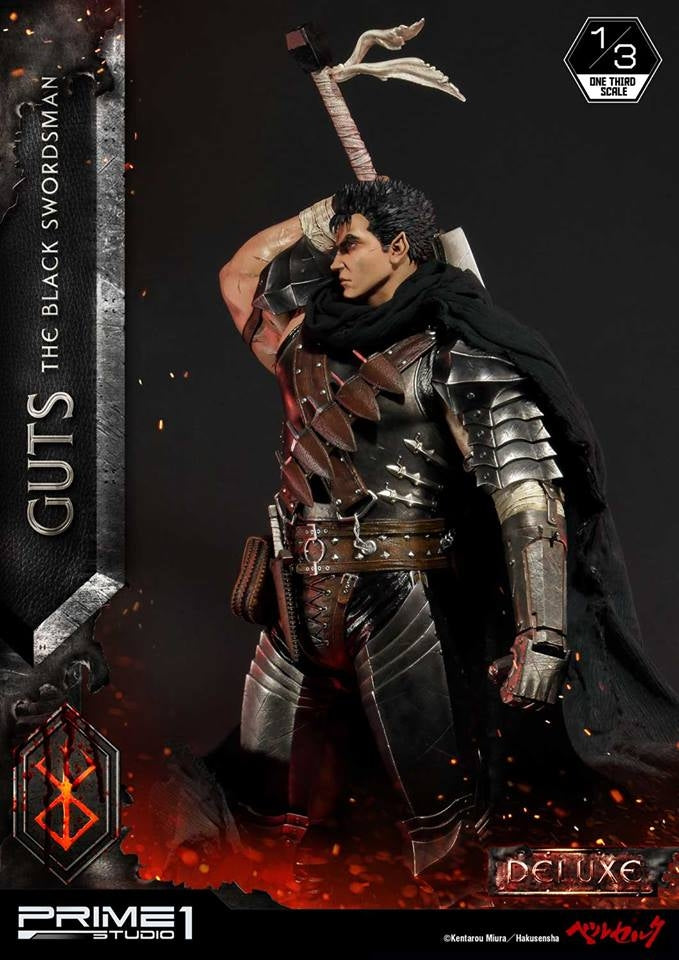 [Pre-Order] PRIME1 STUDIO - MMBR-01: GUTS, THE BLACK SWORDSMAN (BERSERK)