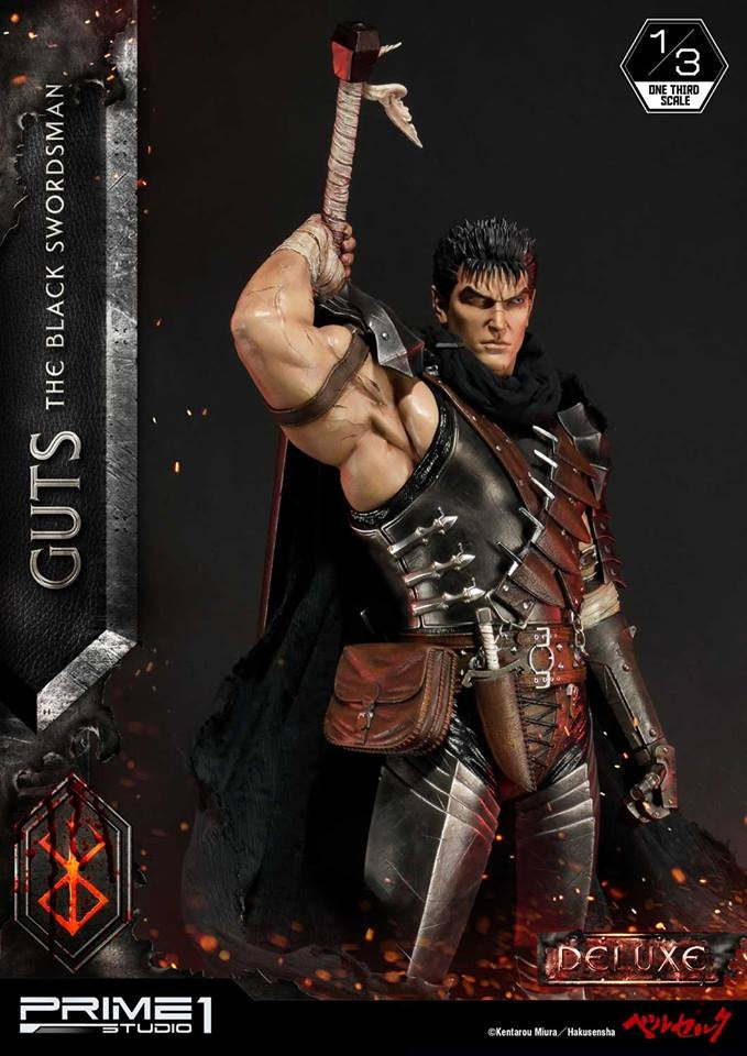 [Pre-Order] PRIME1 STUDIO - MMBR-01: GUTS, THE BLACK SWORDSMAN (BERSERK)