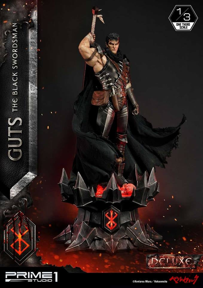 [Pre-Order] PRIME1 STUDIO - MMBR-01: GUTS, THE BLACK SWORDSMAN (BERSERK)