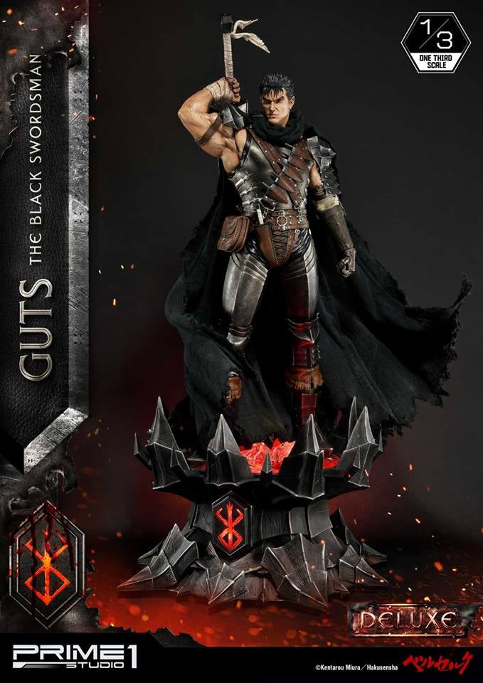 [Pre-Order] PRIME1 STUDIO - MMBR-01: GUTS, THE BLACK SWORDSMAN (BERSERK)