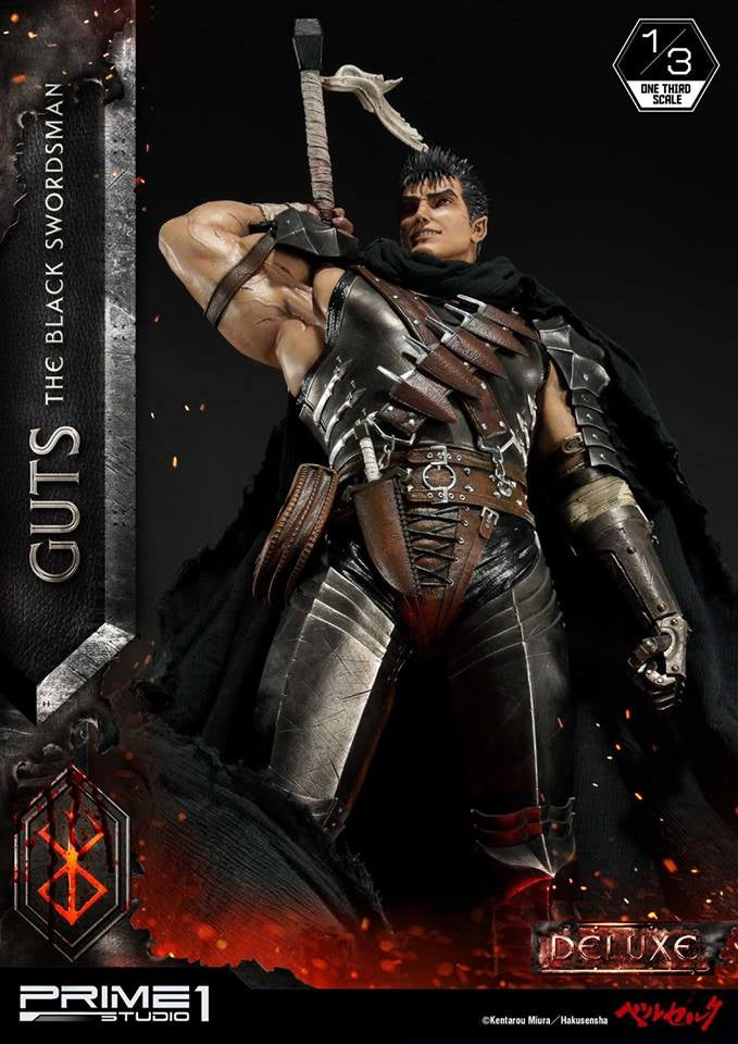 [Pre-Order] PRIME1 STUDIO - MMBR-01: GUTS, THE BLACK SWORDSMAN (BERSERK)