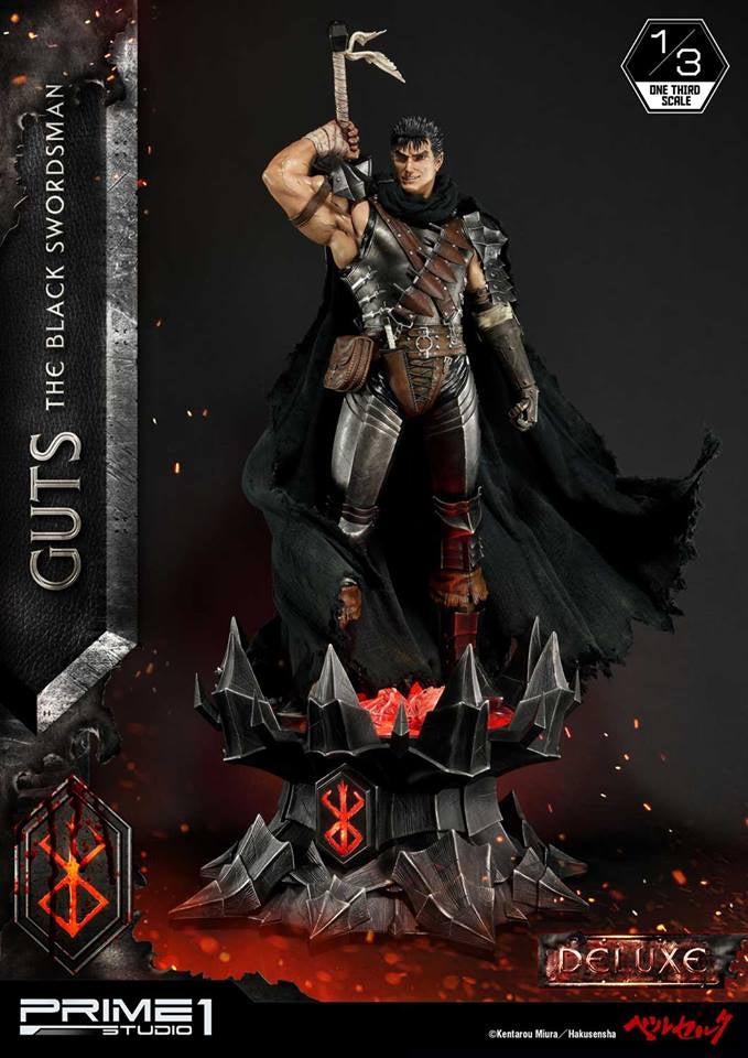 [Pre-Order] PRIME1 STUDIO - MMBR-01: GUTS, THE BLACK SWORDSMAN (BERSERK)