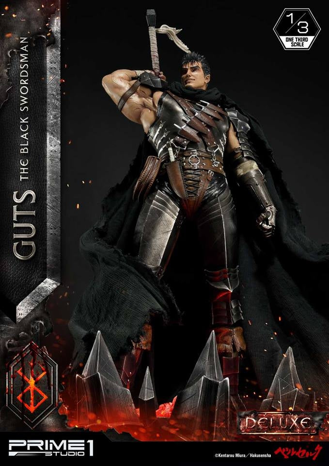 [Pre-Order] PRIME1 STUDIO - MMBR-01: GUTS, THE BLACK SWORDSMAN (BERSERK)