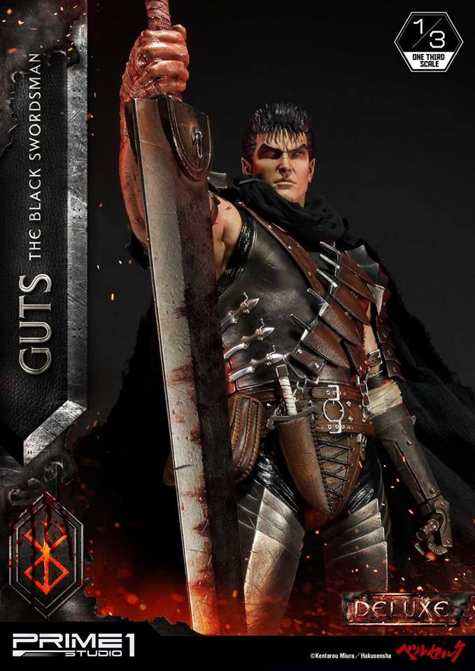 [Pre-Order] PRIME1 STUDIO - MMBR-01: GUTS, THE BLACK SWORDSMAN (BERSERK)