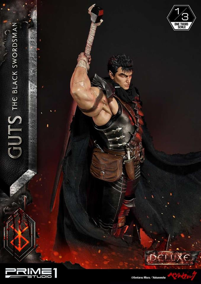 [Pre-Order] PRIME1 STUDIO - MMBR-01: GUTS, THE BLACK SWORDSMAN (BERSERK)