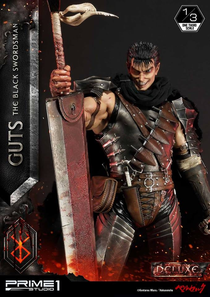 [Pre-Order] PRIME1 STUDIO - MMBR-01: GUTS, THE BLACK SWORDSMAN (BERSERK)