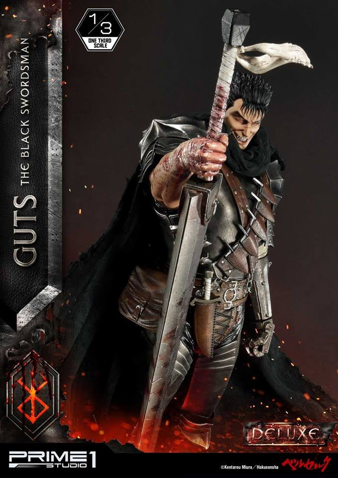 [Pre-Order] PRIME1 STUDIO - MMBR-01: GUTS, THE BLACK SWORDSMAN (BERSERK)