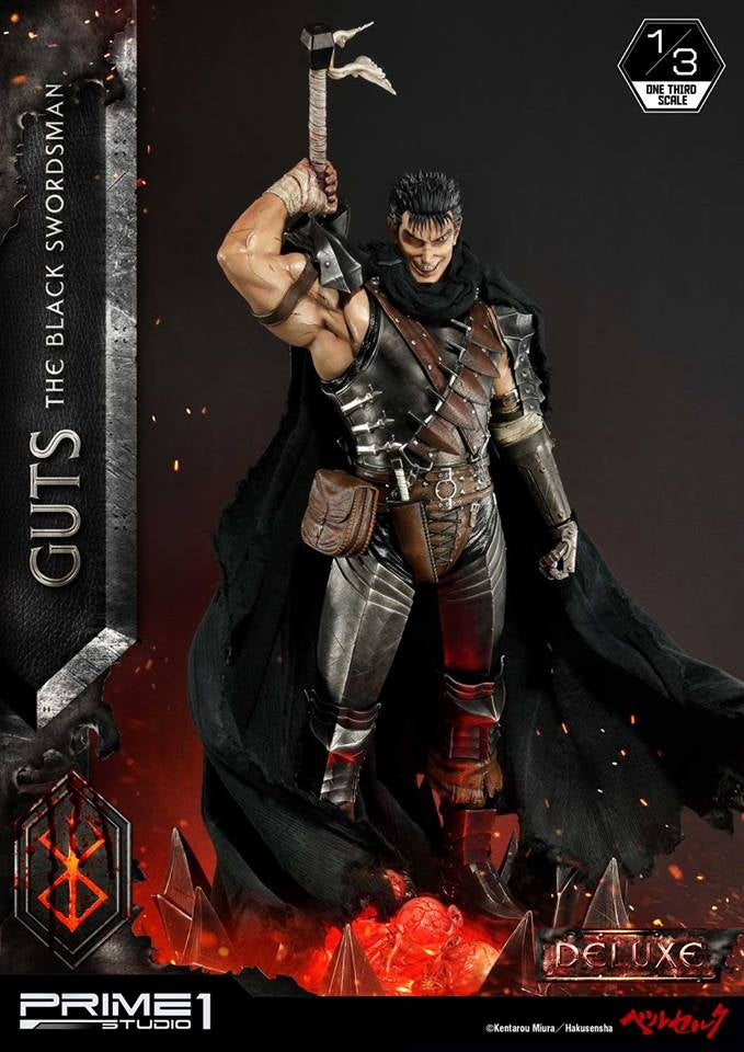 [Pre-Order] PRIME1 STUDIO - MMBR-01: GUTS, THE BLACK SWORDSMAN (BERSERK)