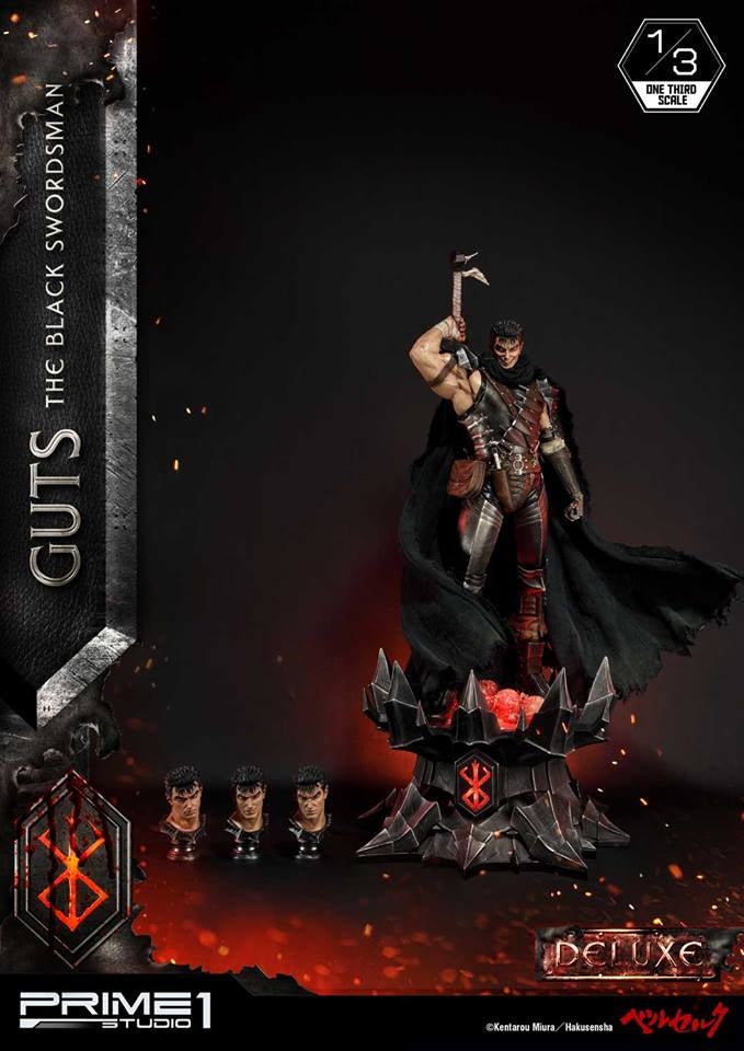 [Pre-Order] PRIME1 STUDIO - MMBR-01: GUTS, THE BLACK SWORDSMAN (BERSERK)