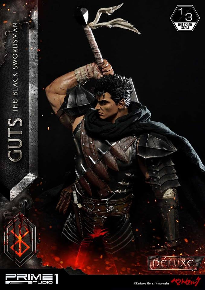 [Pre-Order] PRIME1 STUDIO - MMBR-01: GUTS, THE BLACK SWORDSMAN (BERSERK)