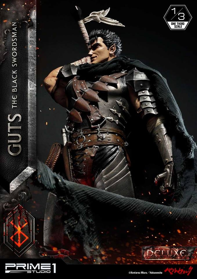 [Pre-Order] PRIME1 STUDIO - MMBR-01: GUTS, THE BLACK SWORDSMAN (BERSERK)