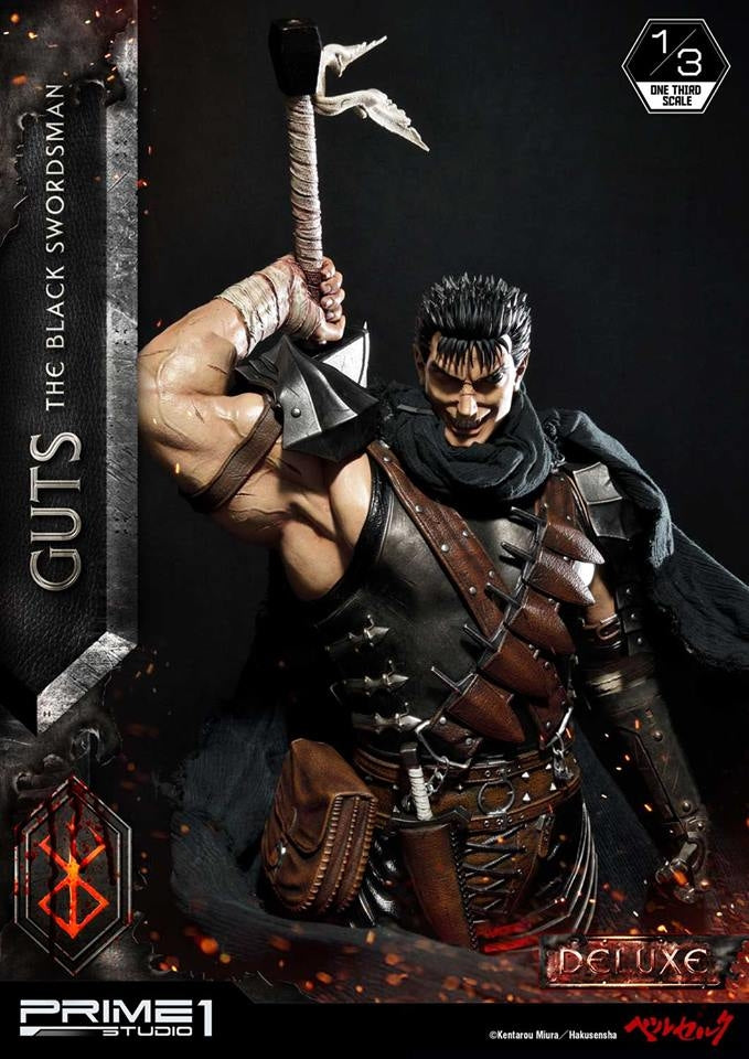 [Pre-Order] PRIME1 STUDIO - MMBR-01: GUTS, THE BLACK SWORDSMAN (BERSERK)