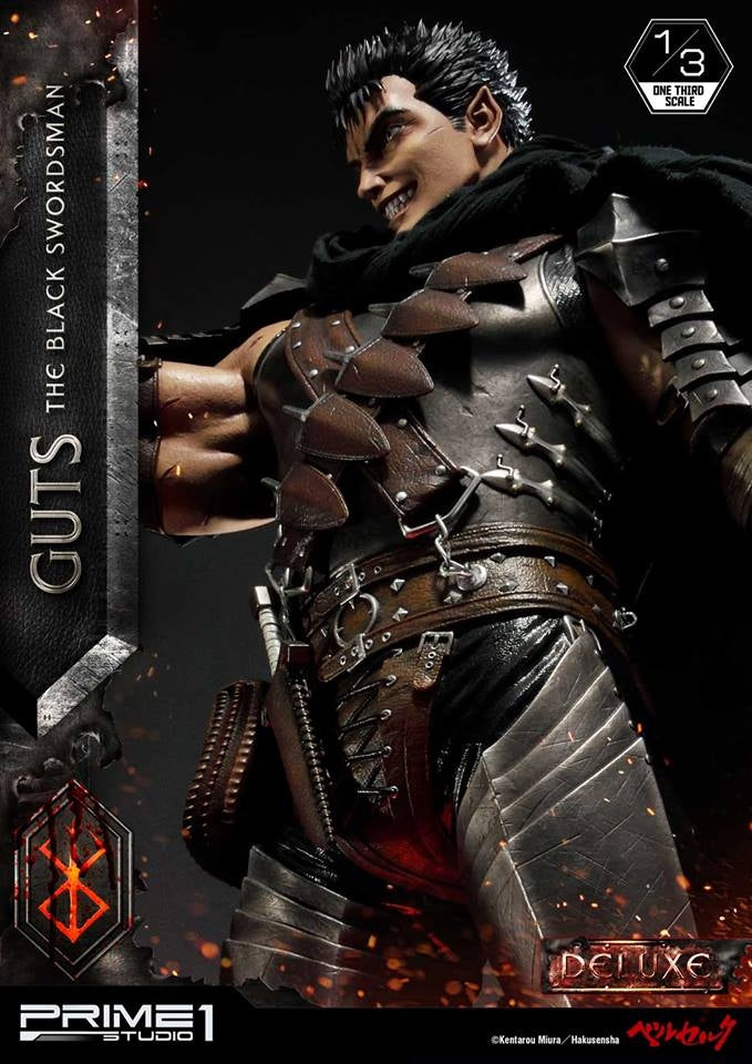 [Pre-Order] PRIME1 STUDIO - MMBR-01: GUTS, THE BLACK SWORDSMAN (BERSERK)