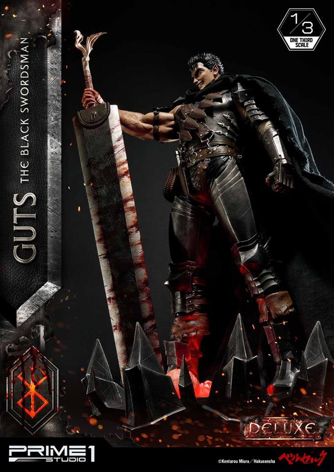 [Pre-Order] PRIME1 STUDIO - MMBR-01: GUTS, THE BLACK SWORDSMAN (BERSERK)