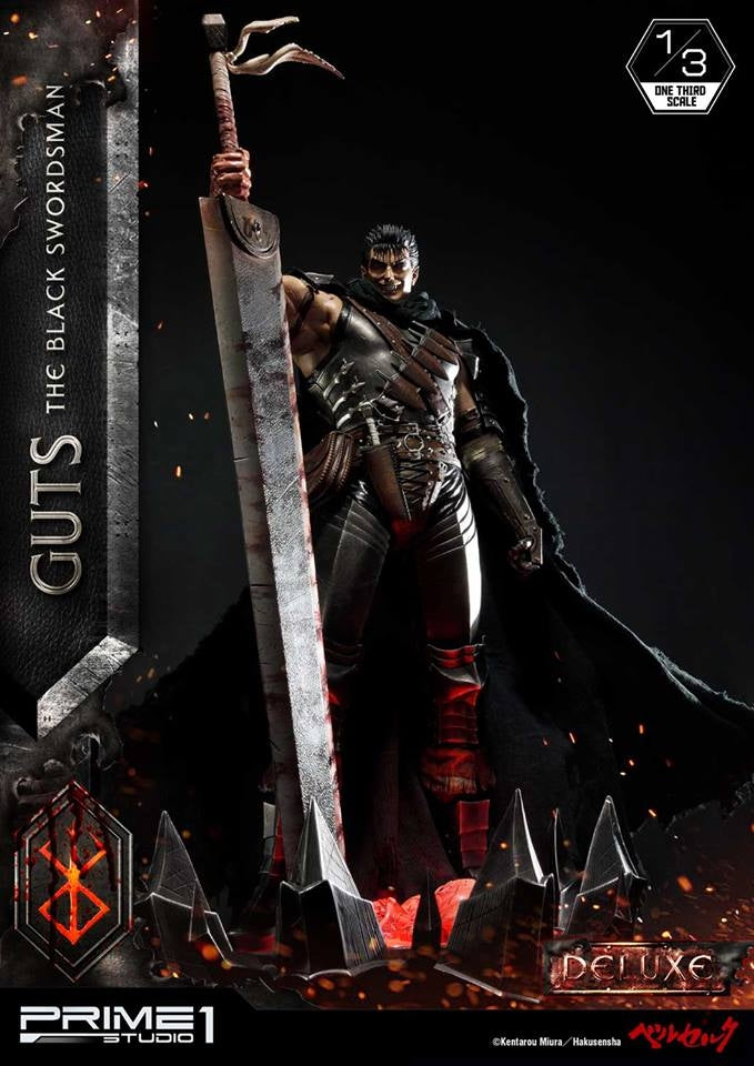 [Pre-Order] PRIME1 STUDIO - MMBR-01: GUTS, THE BLACK SWORDSMAN (BERSERK)