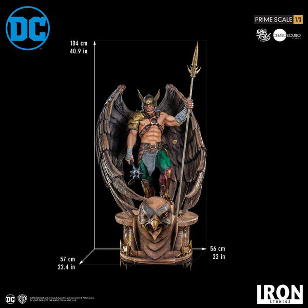 [Pre-Oder] Iron Studios - Hawkman Prime Scale 1/3 (OPEN WINGS Version) - DC Comics Series 4 by Ivan Reis