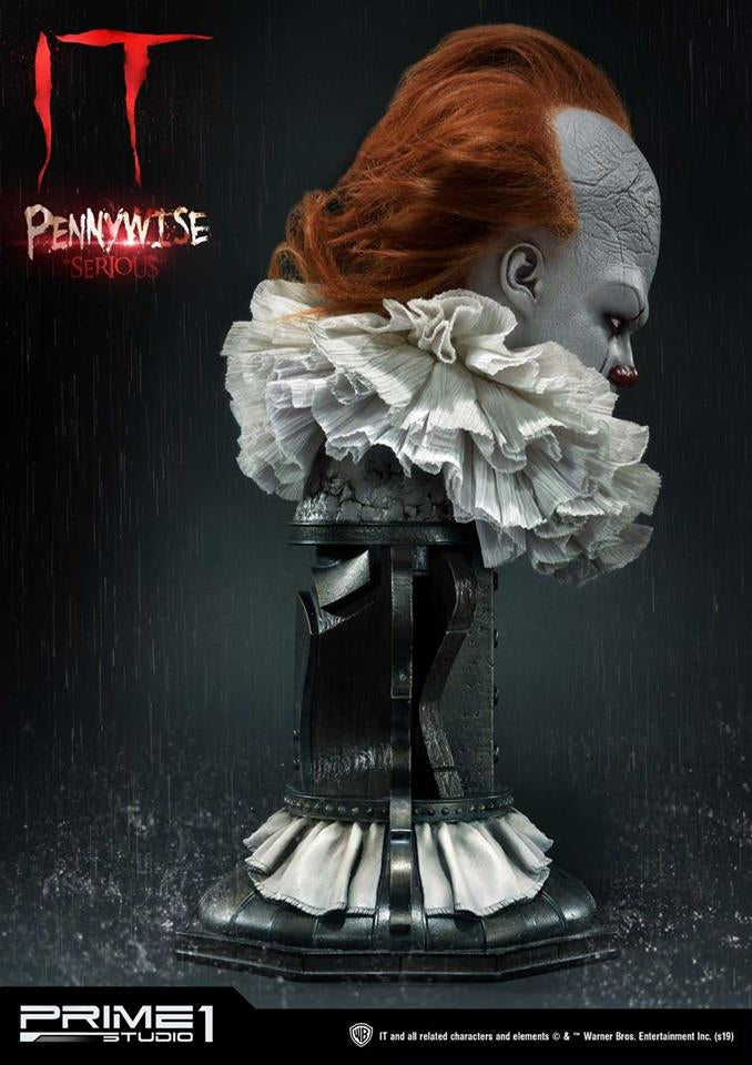 [Pre-Order] PRIME1 STUDIO - HDBIT-01: IT PENNYWISE BUST “SERIOUS” (IT 2017)