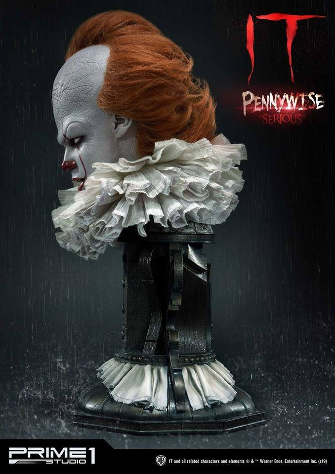 [Pre-Order] PRIME1 STUDIO - HDBIT-01: IT PENNYWISE BUST “SERIOUS” (IT 2017)