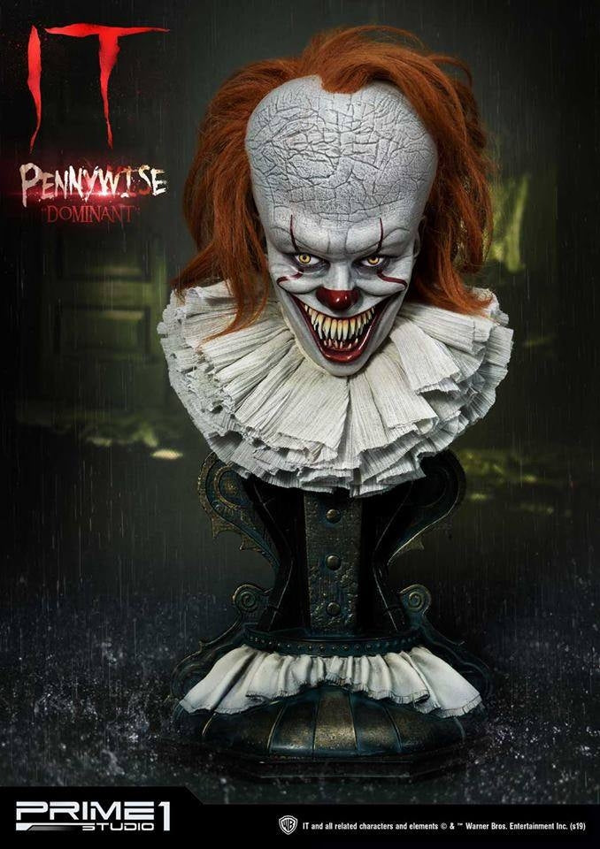 [Pre-Order] PRIME1 STUDIO - HDBIT-02: IT PENNYWISE BUST “DOMINANT” (IT 2017)