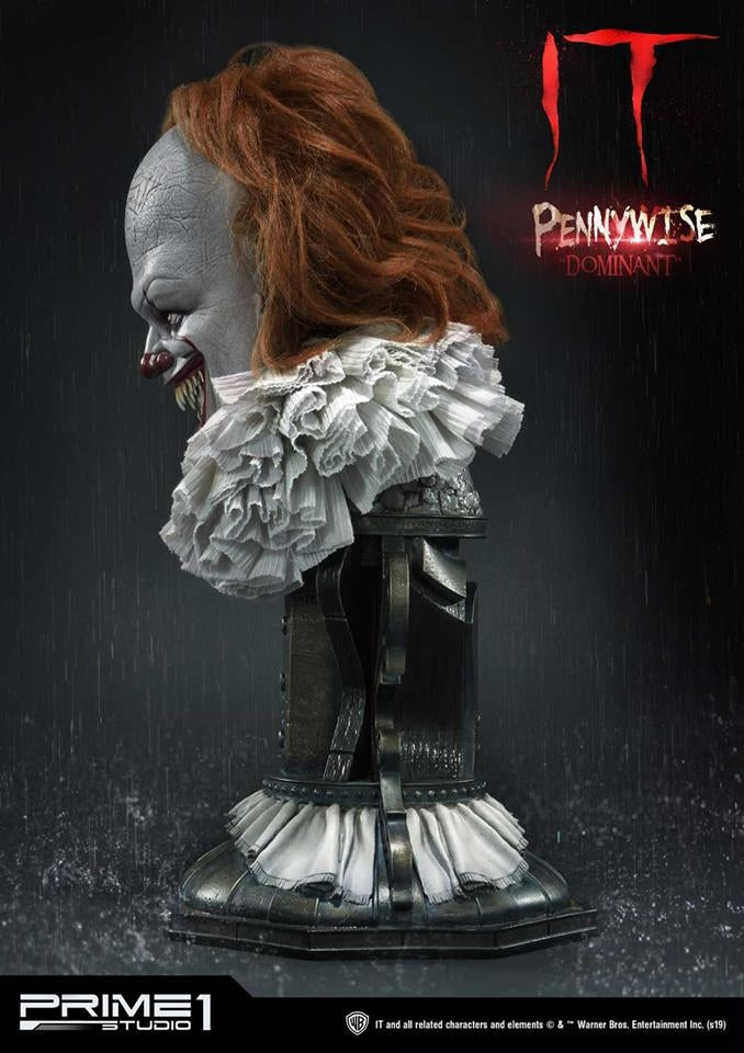 [Pre-Order] PRIME1 STUDIO - HDBIT-02: IT PENNYWISE BUST “DOMINANT” (IT 2017)