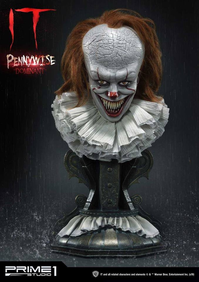 [Pre-Order] PRIME1 STUDIO - HDBIT-02: IT PENNYWISE BUST “DOMINANT” (IT 2017)