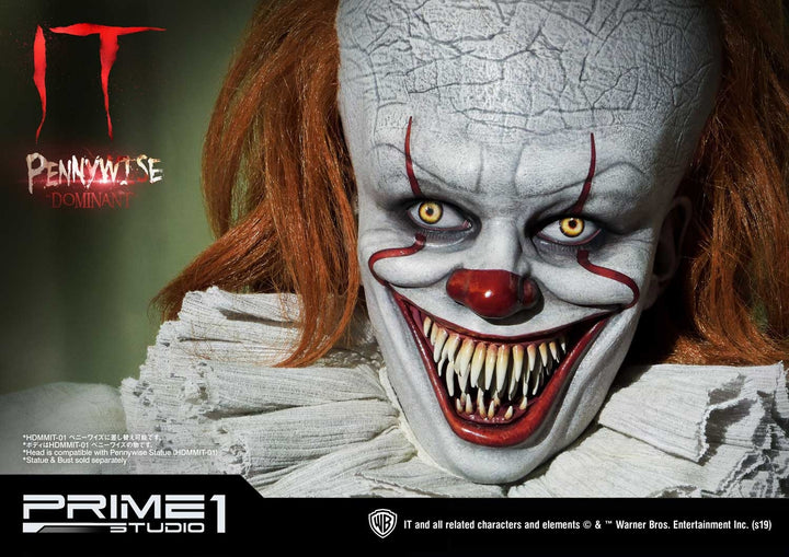 [Pre-Order] PRIME1 STUDIO - HDBIT-02: IT PENNYWISE BUST “DOMINANT” (IT 2017)