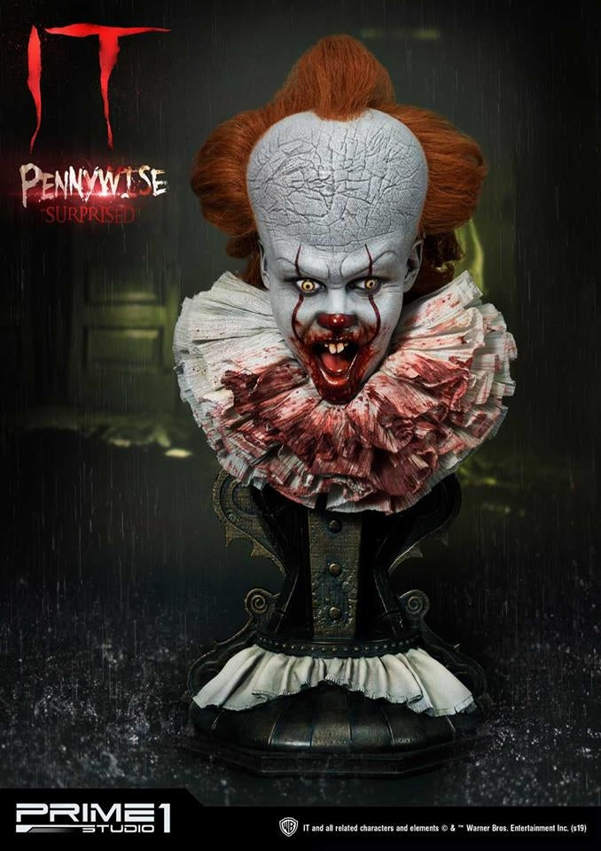 [Pre-Order] PRIME1 STUDIO - HDBIT-02: IT PENNYWISE BUST “DOMINANT” (IT 2017)