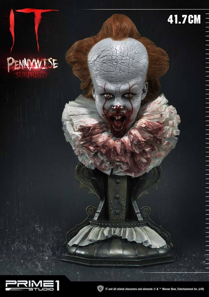 [Pre-Order] PRIME1 STUDIO - HDBIT-02: IT PENNYWISE BUST “DOMINANT” (IT 2017)