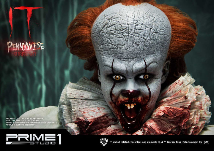 [Pre-Order] PRIME1 STUDIO - HDBIT-02: IT PENNYWISE BUST “DOMINANT” (IT 2017)