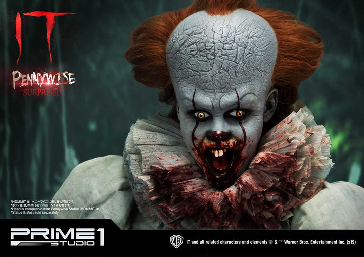 [Pre-Order] PRIME1 STUDIO - HDBIT-02: IT PENNYWISE BUST “DOMINANT” (IT 2017)