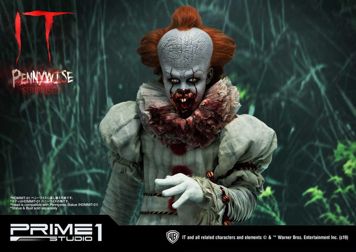 [Pre-Order] PRIME1 STUDIO - HDBIT-02: IT PENNYWISE BUST “DOMINANT” (IT 2017)