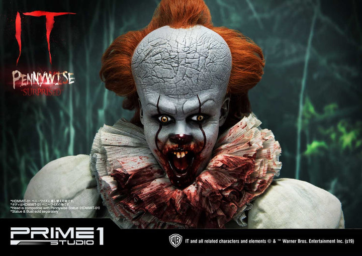 [Pre-Order] PRIME1 STUDIO - HDBIT-02: IT PENNYWISE BUST “DOMINANT” (IT 2017)