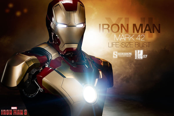 Sideshow - Life-Size Bust - Iron Man Mark 42