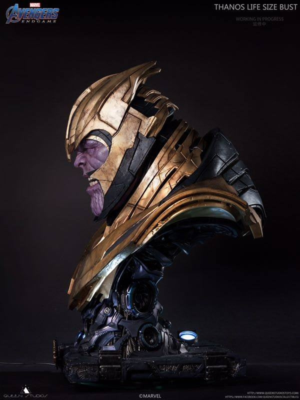 [Pre-Order] Queen Studios - AVENGERS:INFINITY WAR - LOKI LIFE SIDE BUST