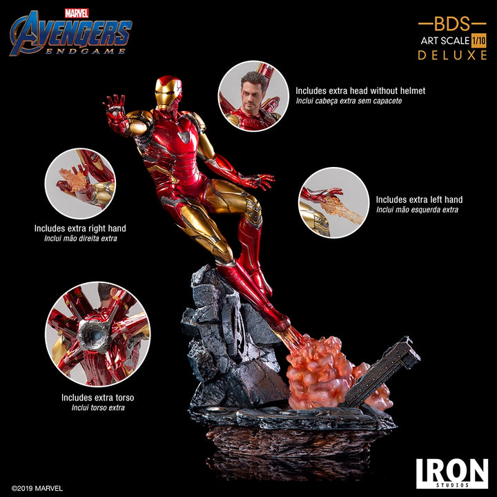 Iron Man Mark LXXXV Deluxe BDS Art Scale 1/10 - Avengers: Endgame