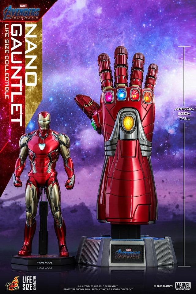 Hot Toys - LMS007 - Avengers: Endgame - Nano Gauntlet Life-Size Collectible