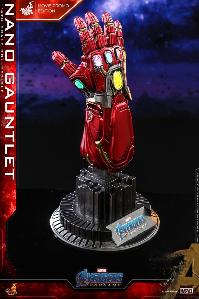 Hot Toys - ACS008 - Avengers: Endgame - 1/4th scale Nano Gauntlet (Movie Promo Edition) Collectible