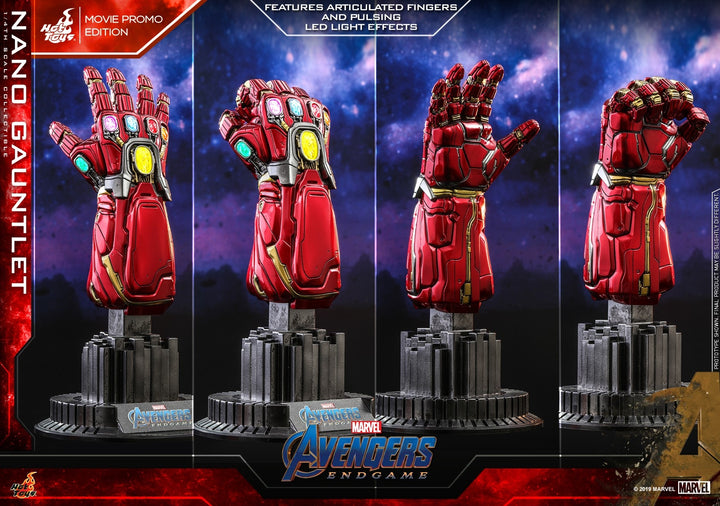 Hot Toys - ACS008 - Avengers: Endgame - 1/4th scale Nano Gauntlet (Movie Promo Edition) Collectible