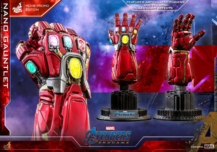 Hot Toys - ACS008 - Avengers: Endgame - 1/4th scale Nano Gauntlet (Movie Promo Edition) Collectible