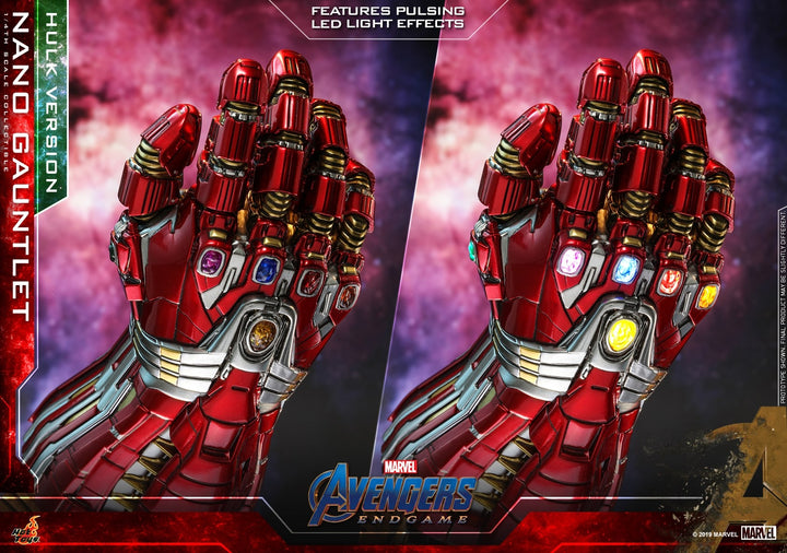 Hot Toys - ACS009 - Avengers: Endgame - 1/4th scale Nano Gauntlet (Hulk Version) Collectible