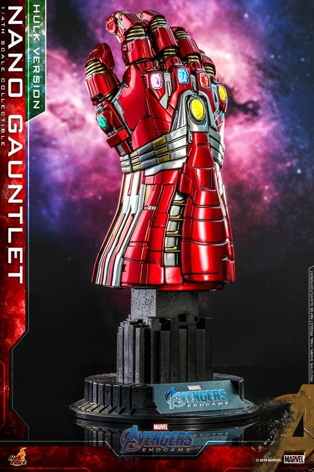 Hot Toys - ACS009 - Avengers: Endgame - 1/4th scale Nano Gauntlet (Hulk Version) Collectible