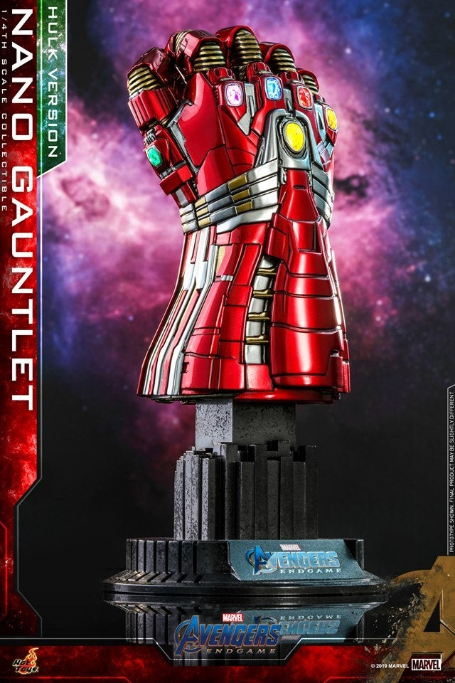 Hot Toys - ACS009 - Avengers: Endgame - 1/4th scale Nano Gauntlet (Hulk Version) Collectible