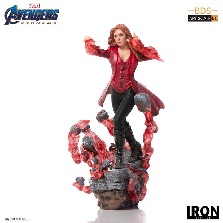 Iron Studios - Scarlet Witch BDS Art Scale 1/10 - Avengers: Endgame