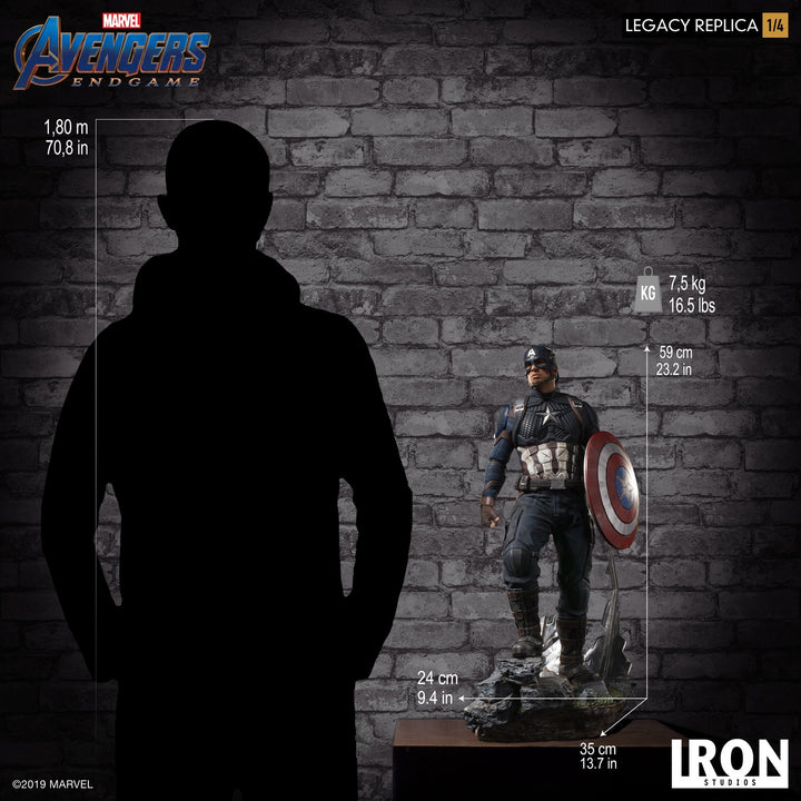 Iron Studios - Captain America Legacy Replica 1/4 - Avengers: Endgame