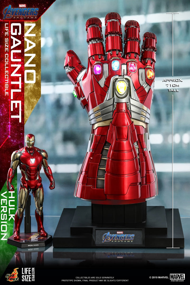 Hot Toys - LMS008 - Avengers: Endgame - Nano Gauntlet Life-Size Collectible (Hulk Version)