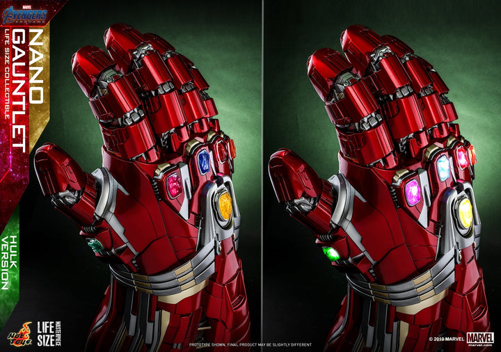 Hot Toys - LMS008 - Avengers: Endgame - Nano Gauntlet Life-Size Collectible (Hulk Version)