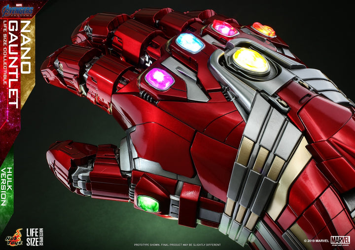 Hot Toys - LMS008 - Avengers: Endgame - Nano Gauntlet Life-Size Collectible (Hulk Version)