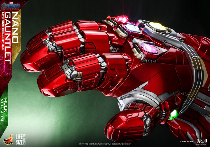 Hot Toys - LMS008 - Avengers: Endgame - Nano Gauntlet Life-Size Collectible (Hulk Version)